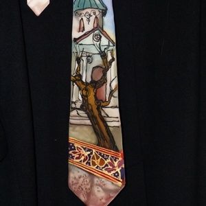 Hand painted tie
